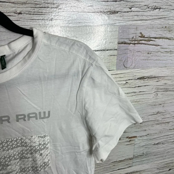G - Star Raw men's T-shirt white size small - Picture 5 of 8